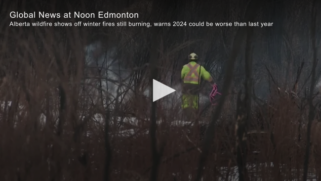 Alberta Wildfire warns of extreme danger come spring 2024 Alberta Wildfire warns of extreme danger come spring 2024